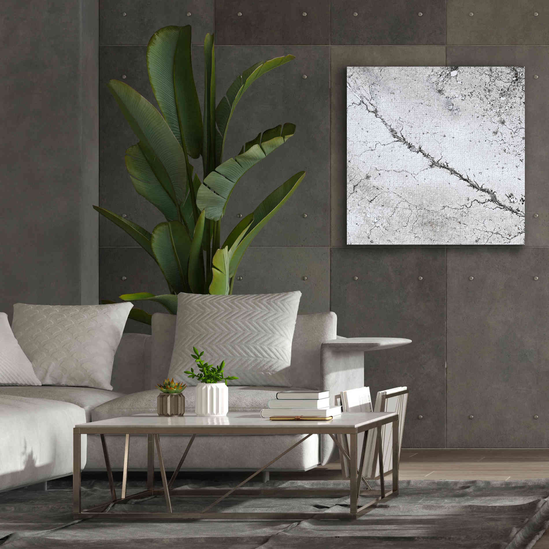 'Earth as Art: Bleak Midwinter,' Canvas Wall Art,37 x 37