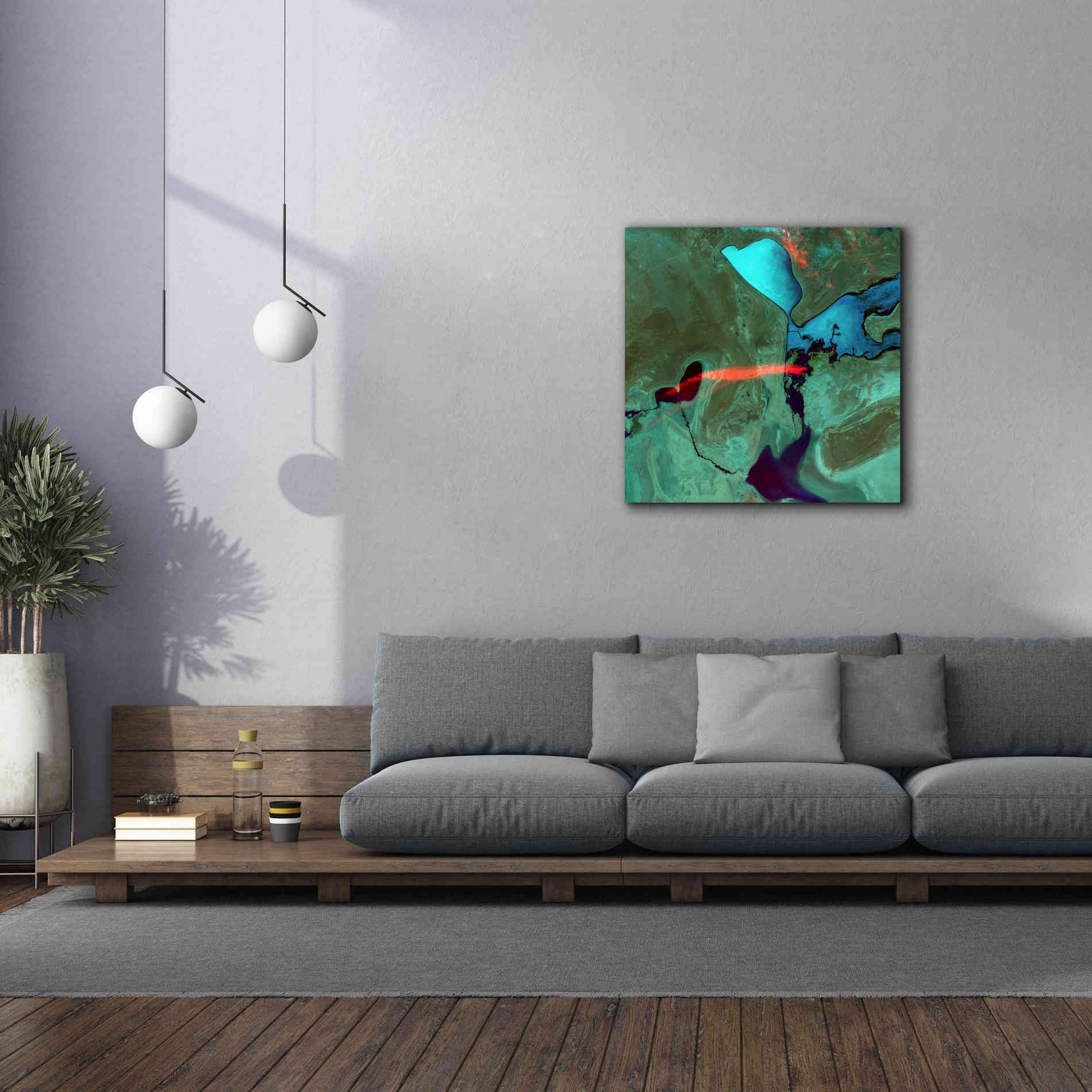 'Earth as Art: Bleeding Heart,' Canvas Wall Art,37 x 37