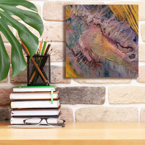 'Earth as Art: Expressions in the Desert,' Canvas Wall Art,12 x 12