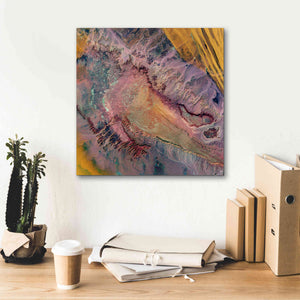 'Earth as Art: Expressions in the Desert,' Canvas Wall Art,18 x 18