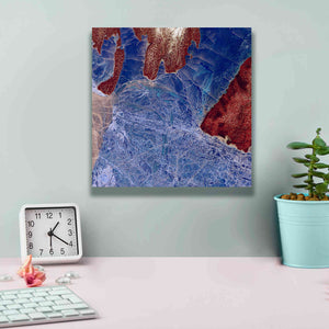 'Earth as Art: Fractured,' Canvas Wall Art,12 x 12