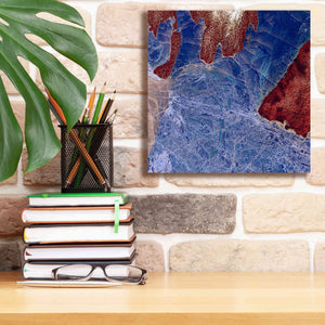 'Earth as Art: Fractured,' Canvas Wall Art,12 x 12