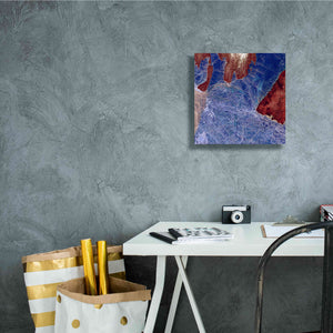 'Earth as Art: Fractured,' Canvas Wall Art,12 x 12