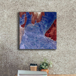 'Earth as Art: Fractured,' Canvas Wall Art,18 x 18