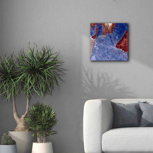 'Earth as Art: Fractured,' Canvas Wall Art,18 x 18