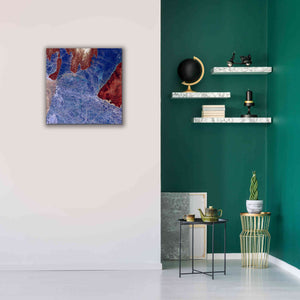 'Earth as Art: Fractured,' Canvas Wall Art,26 x 26
