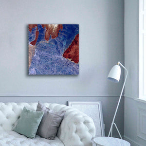 'Earth as Art: Fractured,' Canvas Wall Art,37 x 37