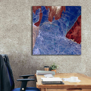 'Earth as Art: Fractured,' Canvas Wall Art,37 x 37