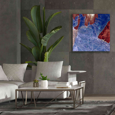 Image of 'Earth as Art: Fractured,' Canvas Wall Art,37 x 37