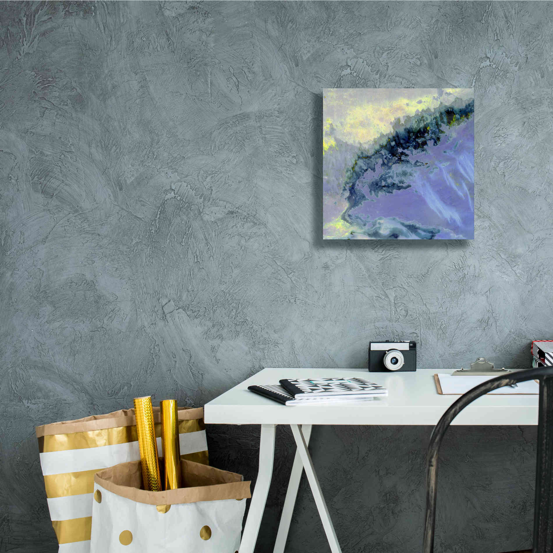 'Earth as Art: Lurking Madness,' Canvas Wall Art,12 x 12