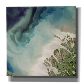 'Earth as Art: Mackenzie Meets Beaufort,' Canvas Wall Art,12x12x1.1x0,18x18x1.1x0,26x26x1.74x0,37x37x1.74x0