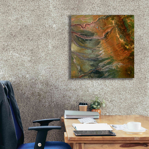 Image of 'Earth as Art: Moody Carvings,' Canvas Wall Art,26 x 26