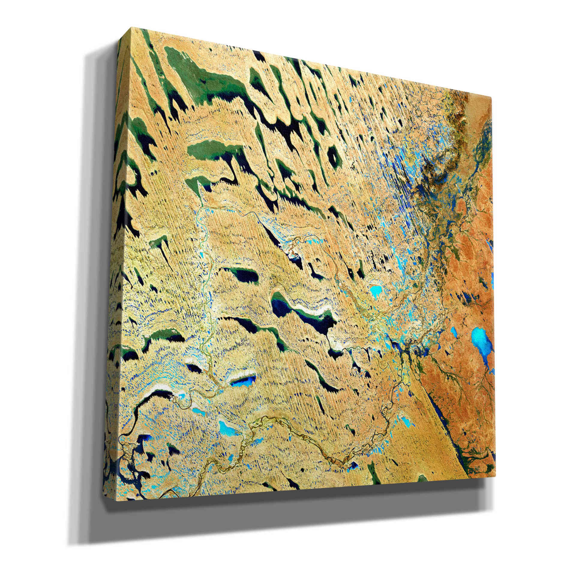 'Earth as Art: Parallel Dunes,' Canvas Wall Art,12x12x1.1x0,18x18x1.1x0,26x26x1.74x0,37x37x1.74x0