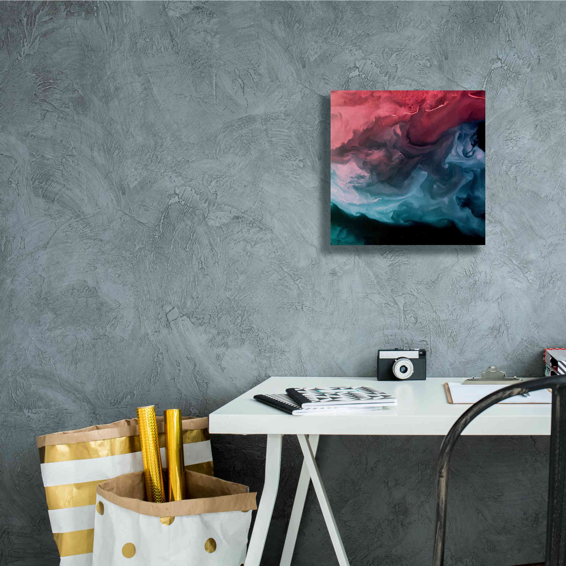 'Earth as Art: Serene Expressions,' Canvas Wall Art,12 x 12