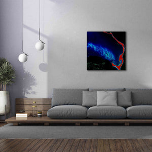 'Earth as Art: Shoal Complex,' Canvas Wall Art,37 x 37