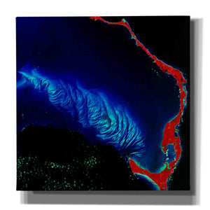 'Earth as Art: Shoal Complex,' Canvas Wall Art,12x12x1.1x0,18x18x1.1x0,26x26x1.74x0,37x37x1.74x0