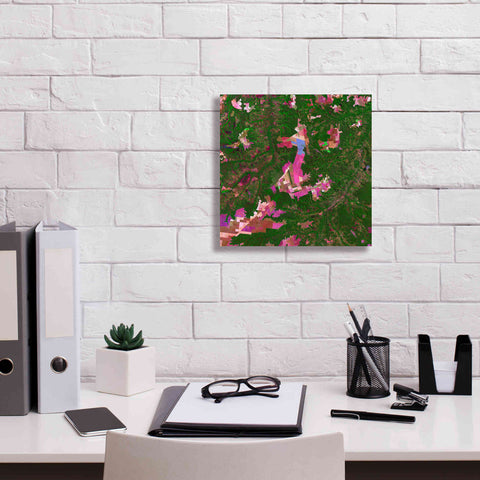 Image of 'Earth as Art: Southwestern Abstract,' Canvas Wall Art,12 x 12
