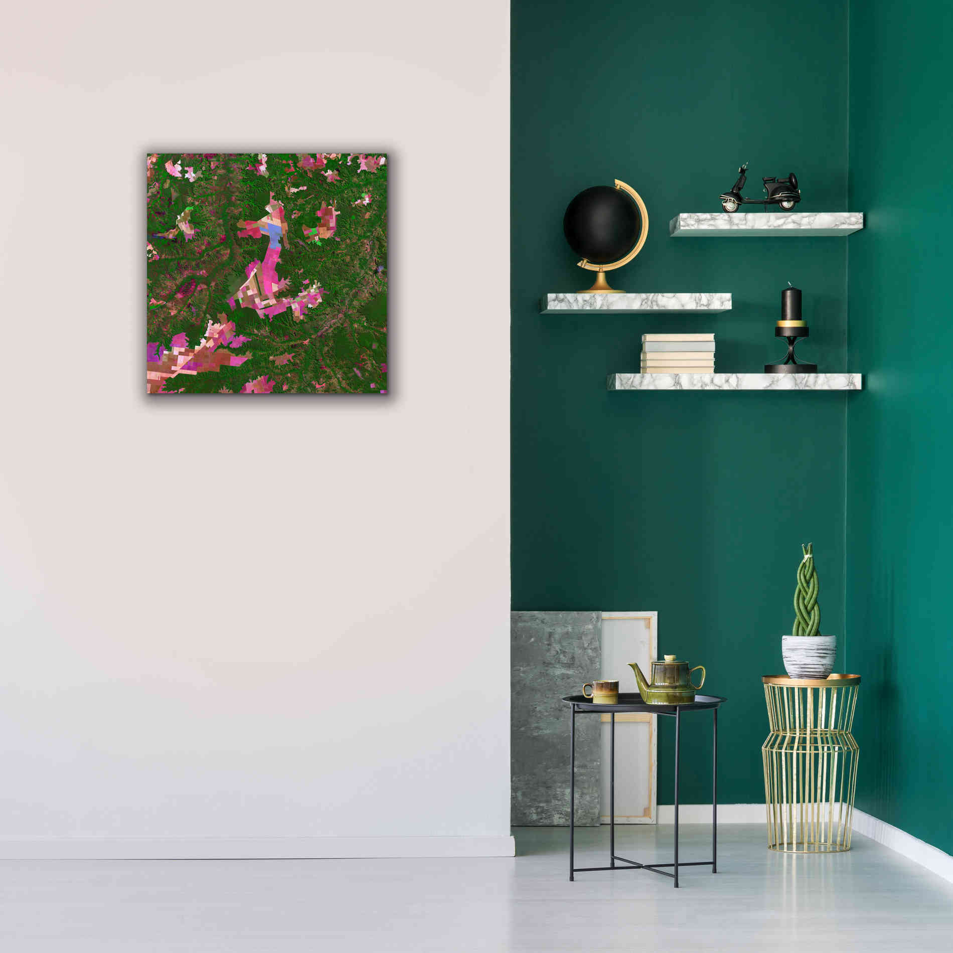 'Earth as Art: Southwestern Abstract,' Canvas Wall Art,26 x 26