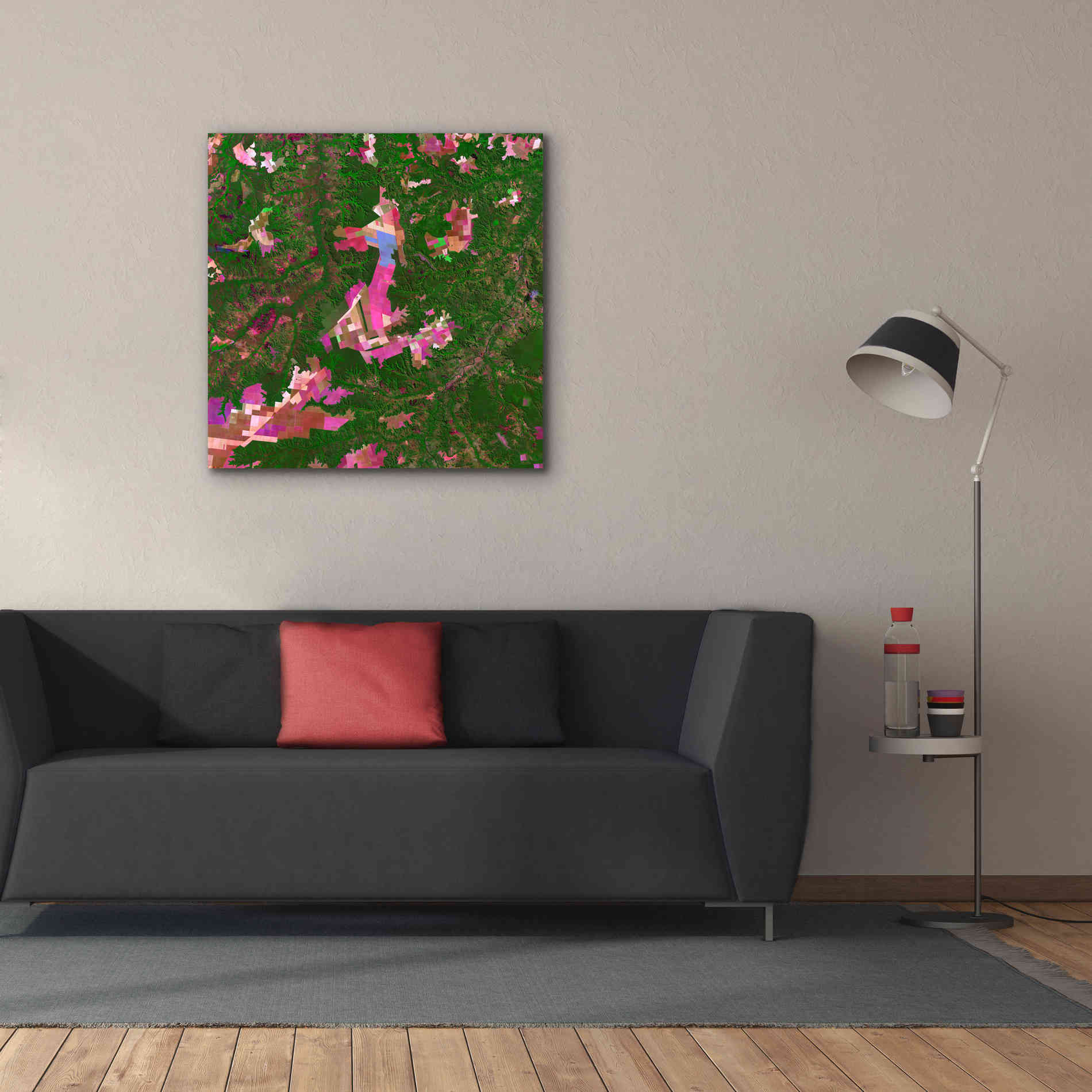 'Earth as Art: Southwestern Abstract,' Canvas Wall Art,37 x 37