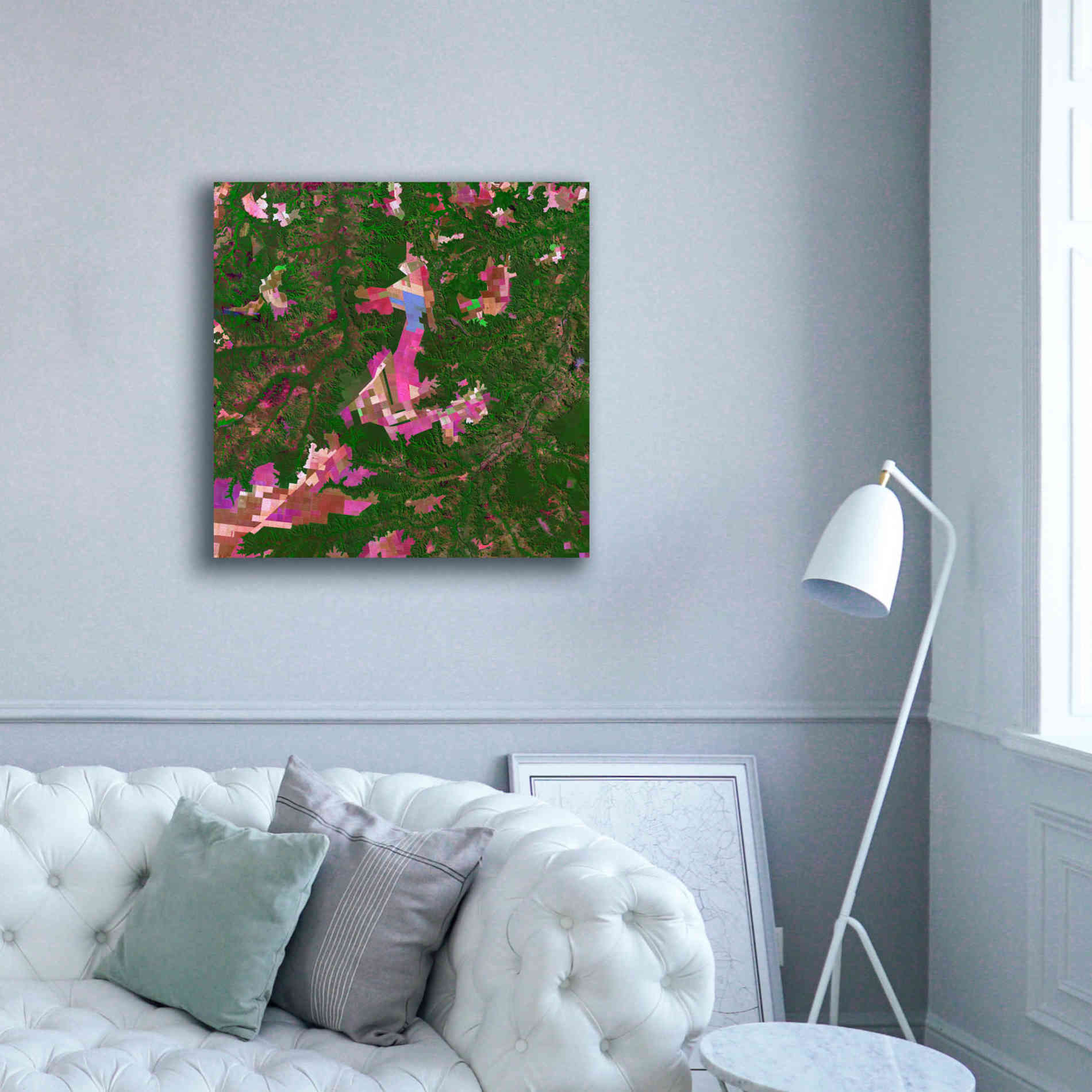 'Earth as Art: Southwestern Abstract,' Canvas Wall Art,37 x 37
