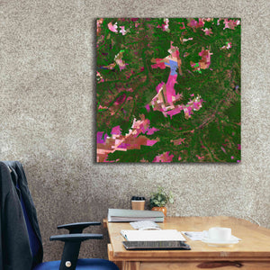 'Earth as Art: Southwestern Abstract,' Canvas Wall Art,37 x 37