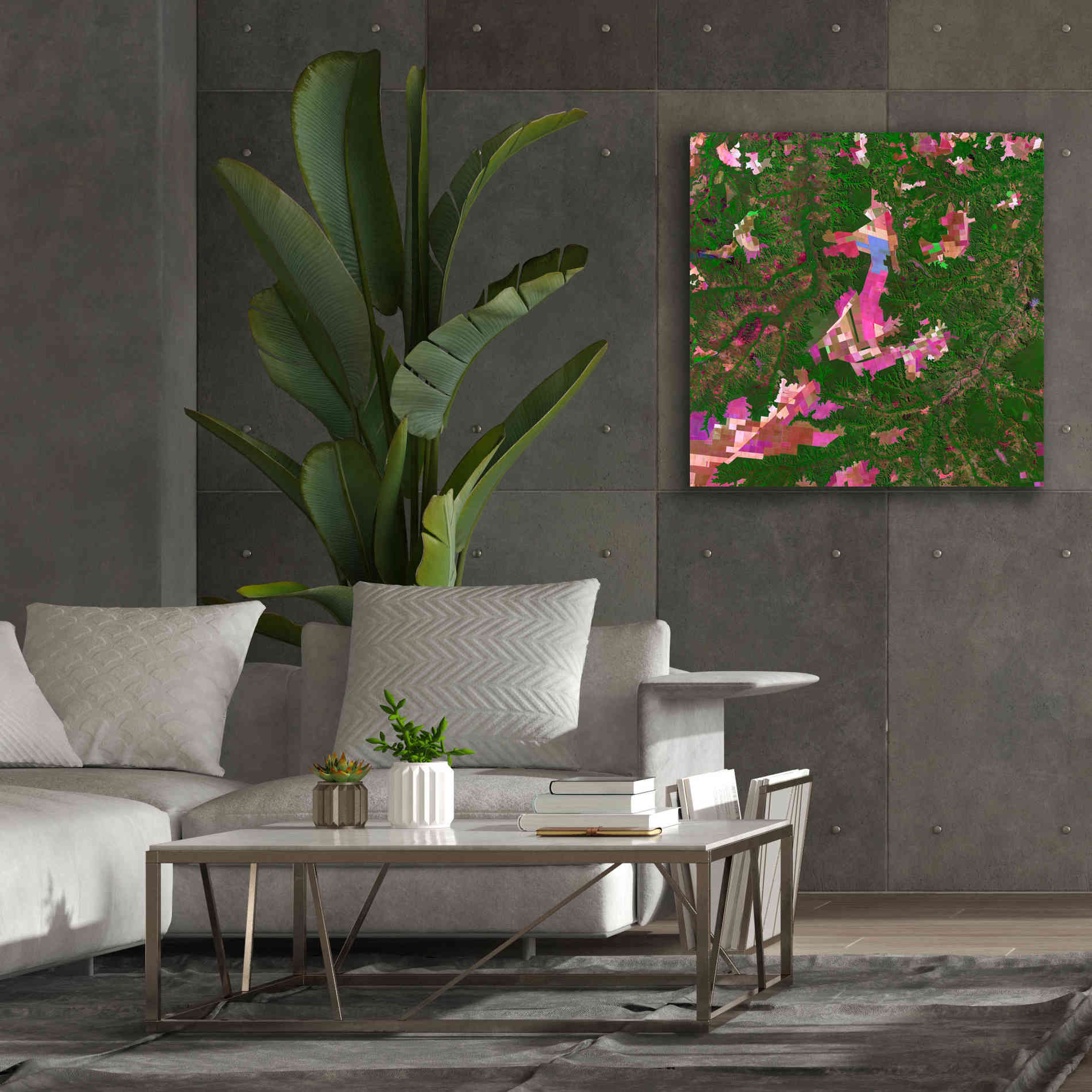 'Earth as Art: Southwestern Abstract,' Canvas Wall Art,37 x 37