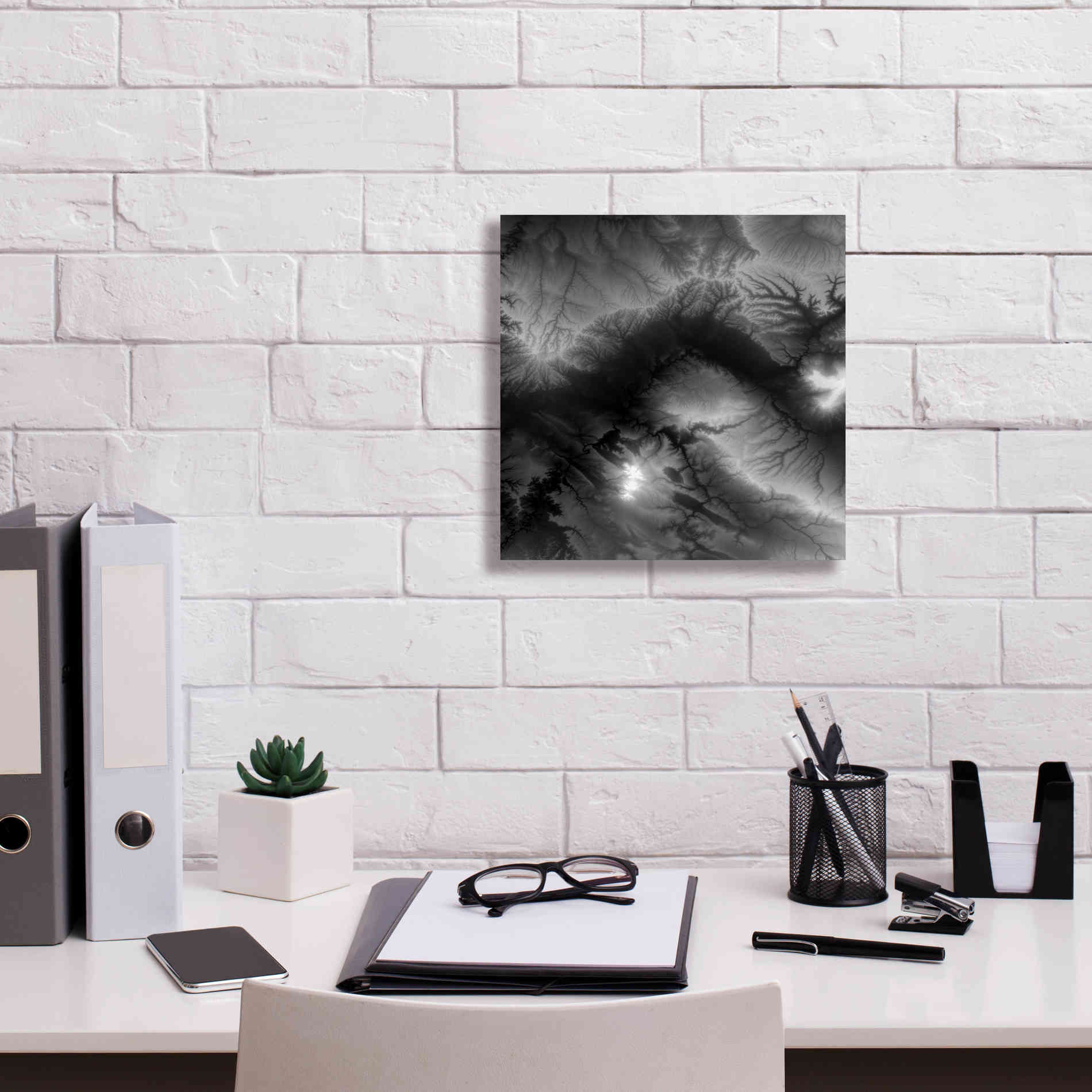 'Earth as Art: Tantibus,' Canvas Wall Art,12 x 12