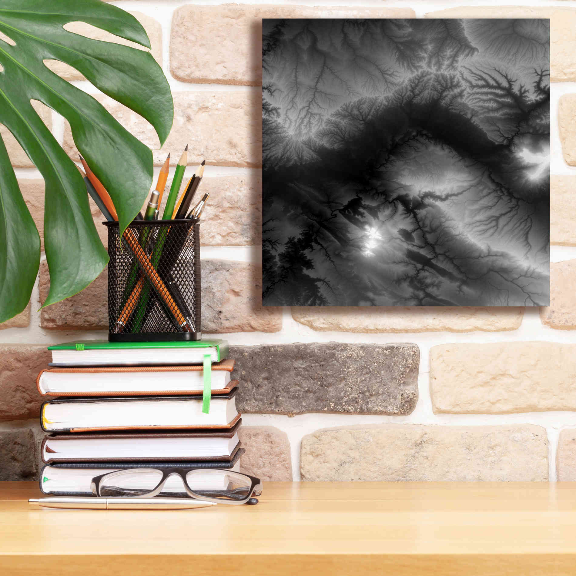 'Earth as Art: Tantibus,' Canvas Wall Art,12 x 12