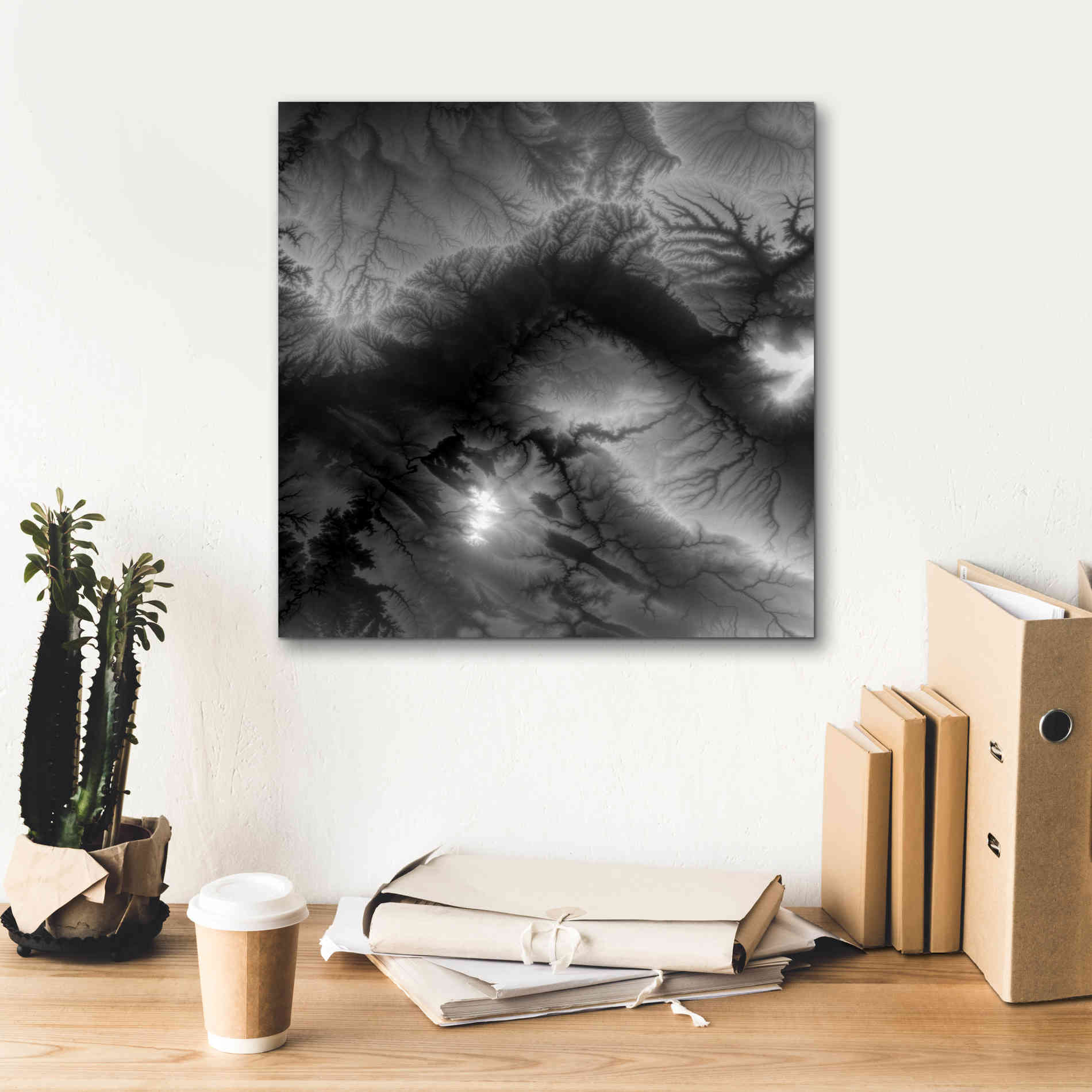 'Earth as Art: Tantibus,' Canvas Wall Art,18 x 18