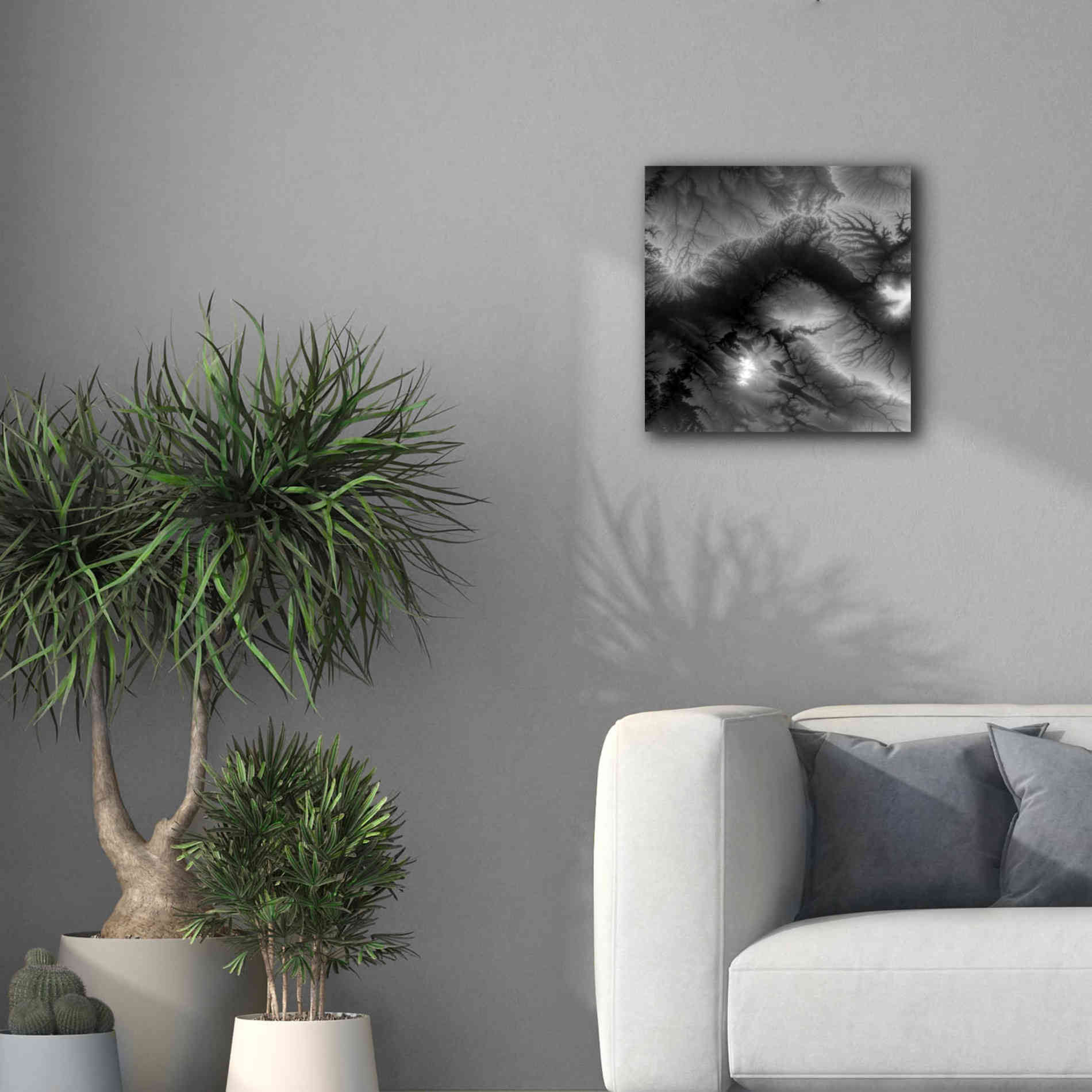 'Earth as Art: Tantibus,' Canvas Wall Art,18 x 18