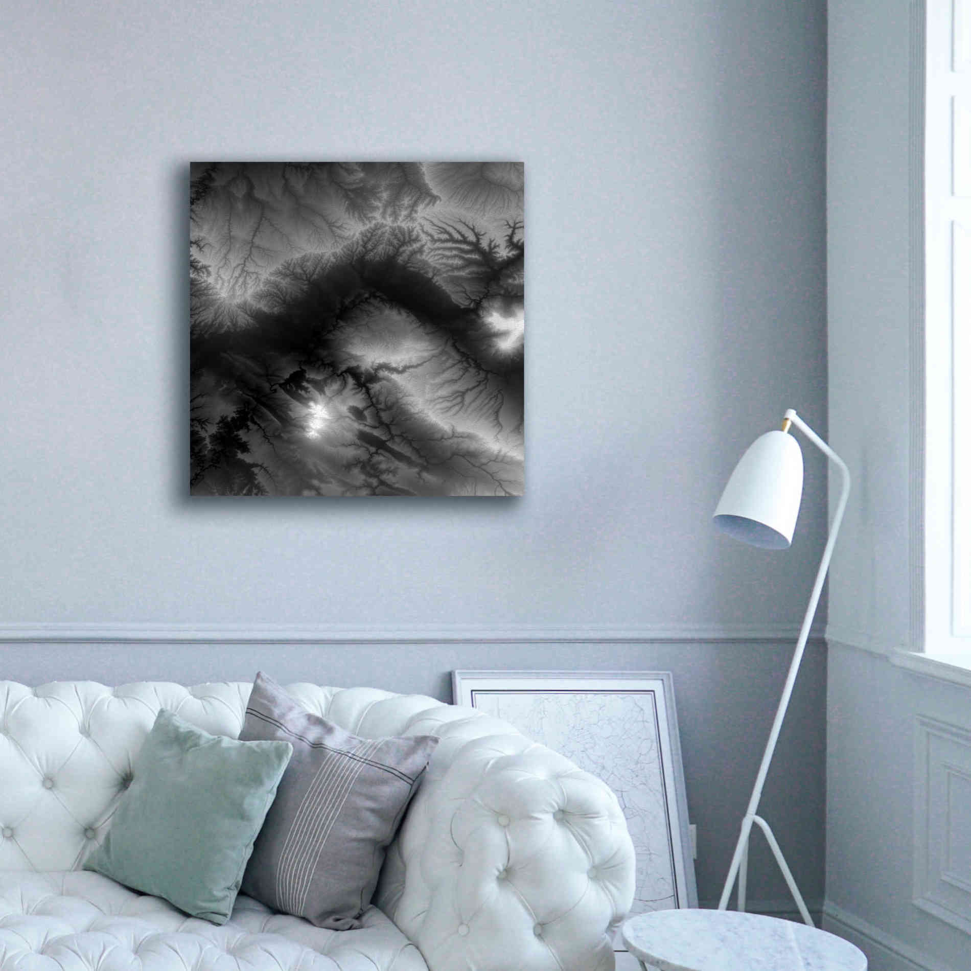 'Earth as Art: Tantibus,' Canvas Wall Art,37 x 37