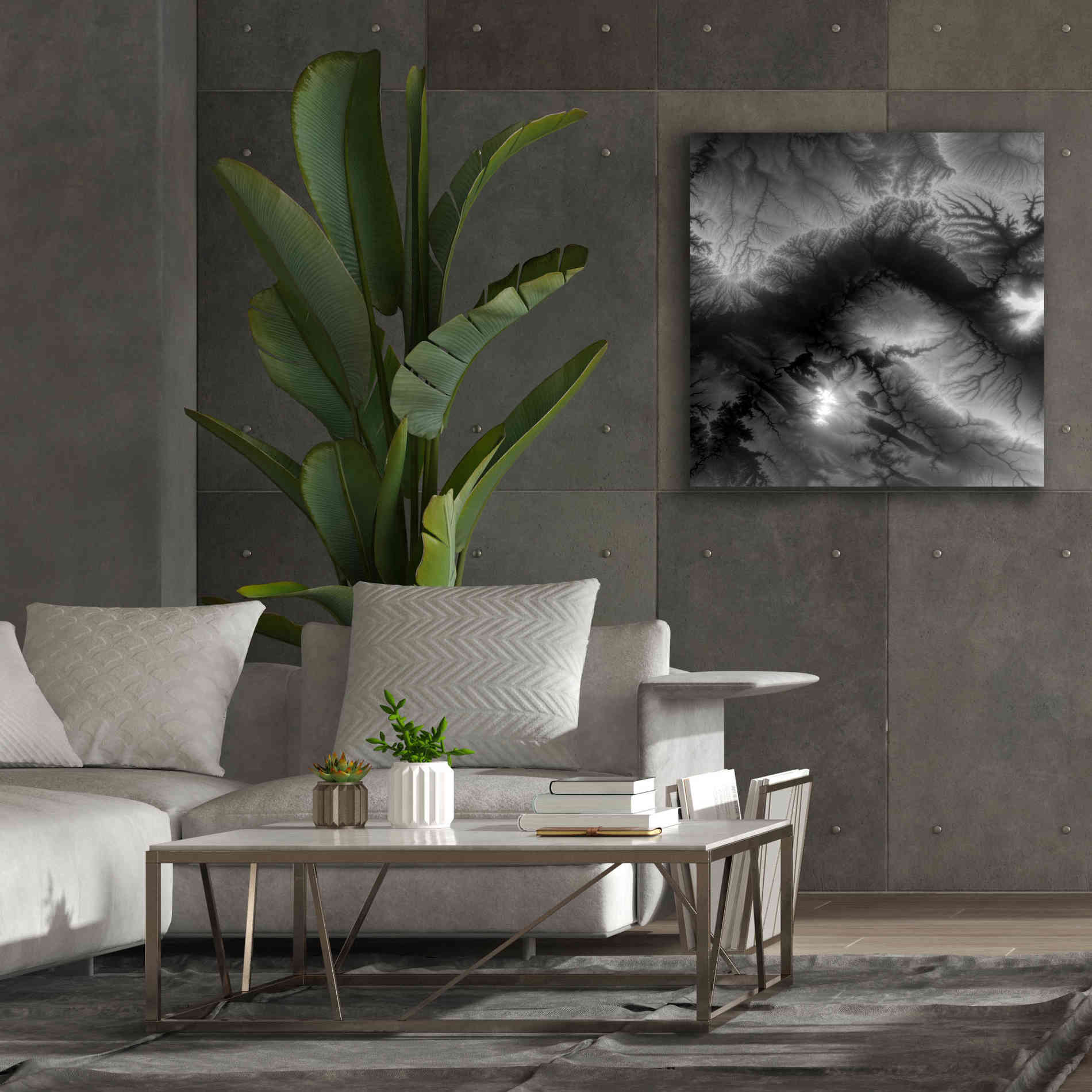 'Earth as Art: Tantibus,' Canvas Wall Art,37 x 37