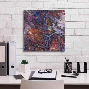 'Earth as Art: Tapestry,' Canvas Wall Art,18 x 18