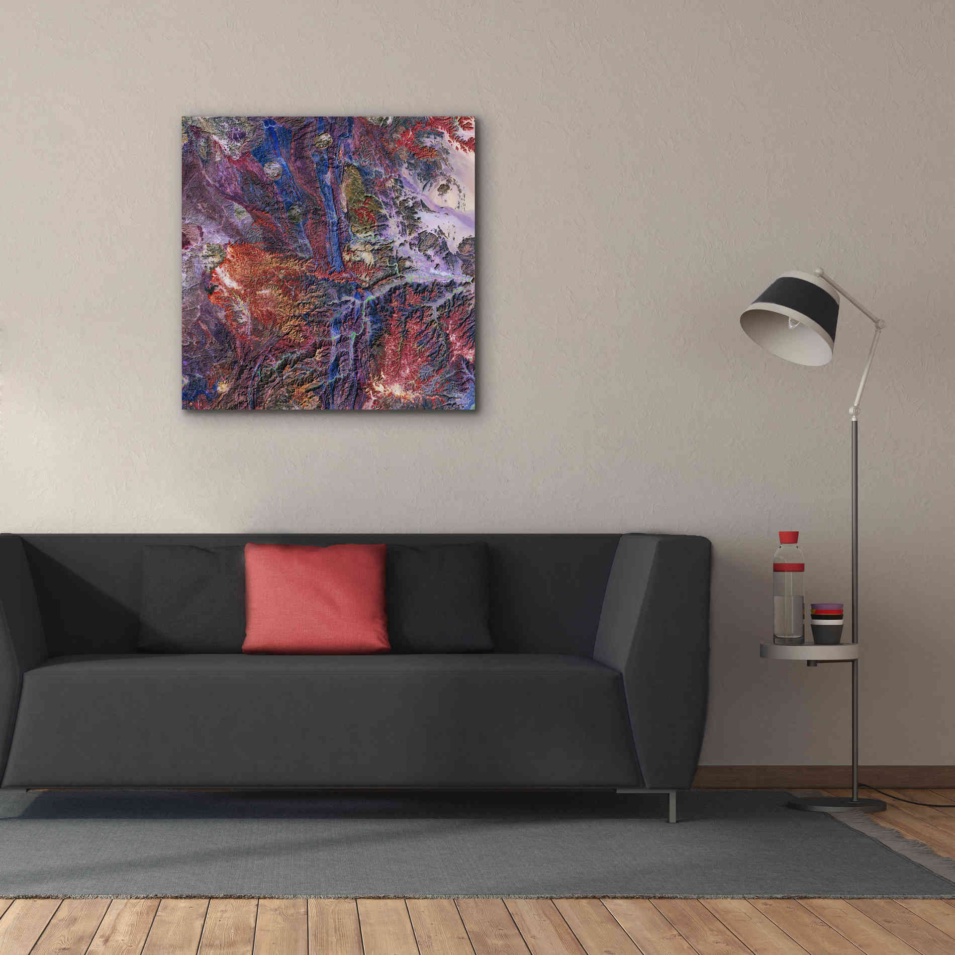 'Earth as Art: Tapestry,' Canvas Wall Art,37 x 37