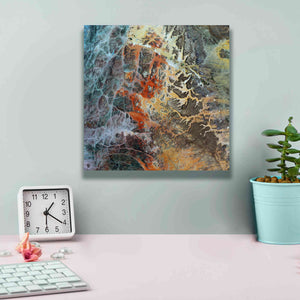 'Earth as Art: Unfriendly Landscape,' Canvas Wall Art,12 x 12