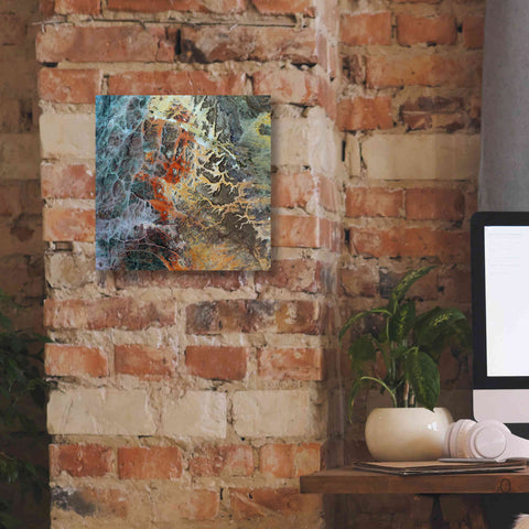Image of 'Earth as Art: Unfriendly Landscape,' Canvas Wall Art,12 x 12