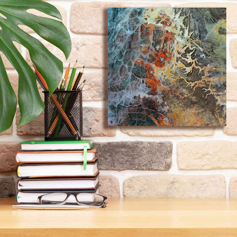 Image of 'Earth as Art: Unfriendly Landscape,' Canvas Wall Art,12 x 12
