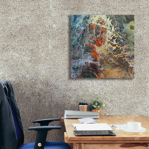 Image of 'Earth as Art: Unfriendly Landscape,' Canvas Wall Art,26 x 26