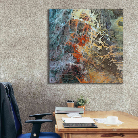 Image of 'Earth as Art: Unfriendly Landscape,' Canvas Wall Art,37 x 37