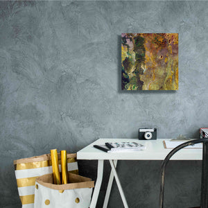 'Earth as Art: Weird Watercolor,' Canvas Wall Art,12 x 12