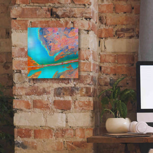 'Earth as Art: A Study in Algae,' Canvas Wall Art,12 x 12