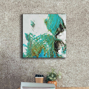 'Earth as Art: Blue Ice,' Canvas Wall Art,18 x 18