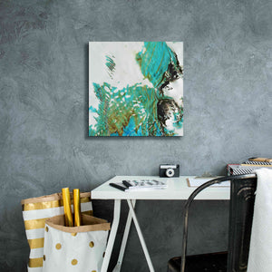 'Earth as Art: Blue Ice,' Canvas Wall Art,18 x 18