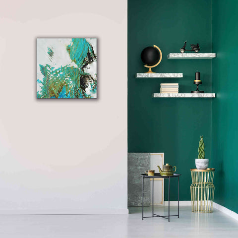 Image of 'Earth as Art: Blue Ice,' Canvas Wall Art,26 x 26