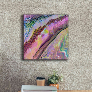 'Earth as Art: Desert Ribbons,' Canvas Wall Art,18 x 18