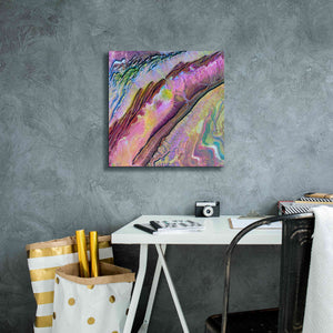 'Earth as Art: Desert Ribbons,' Canvas Wall Art,18 x 18