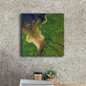 'Earth as Art: Facing the Tide,' Canvas Wall Art,18 x 18