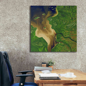 'Earth as Art: Facing the Tide,' Canvas Wall Art,37 x 37