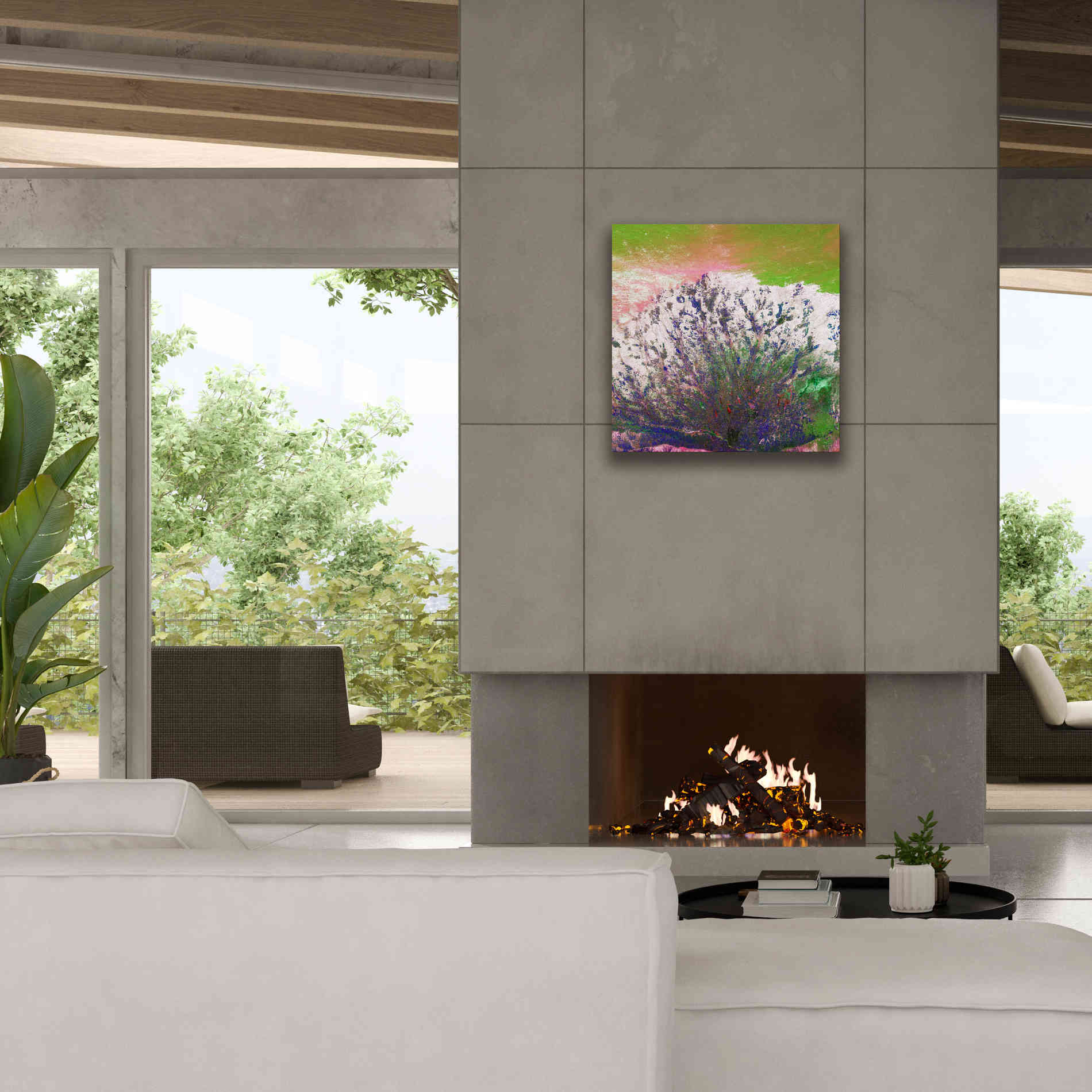 'Earth as Art: Fanned Out,' Canvas Wall Art,26 x 26