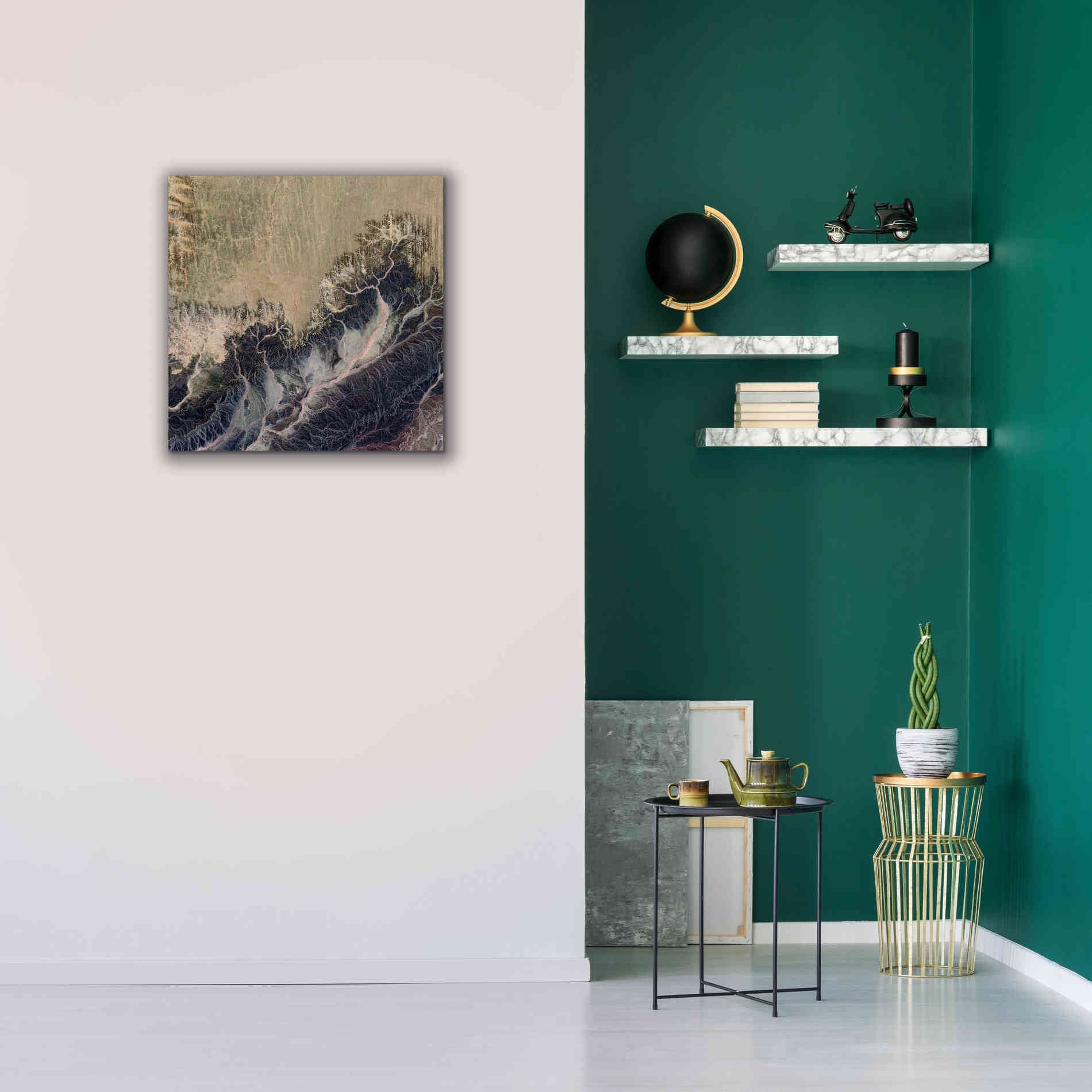 'Earth as Art: Irritated,' Canvas Wall Art,26 x 26